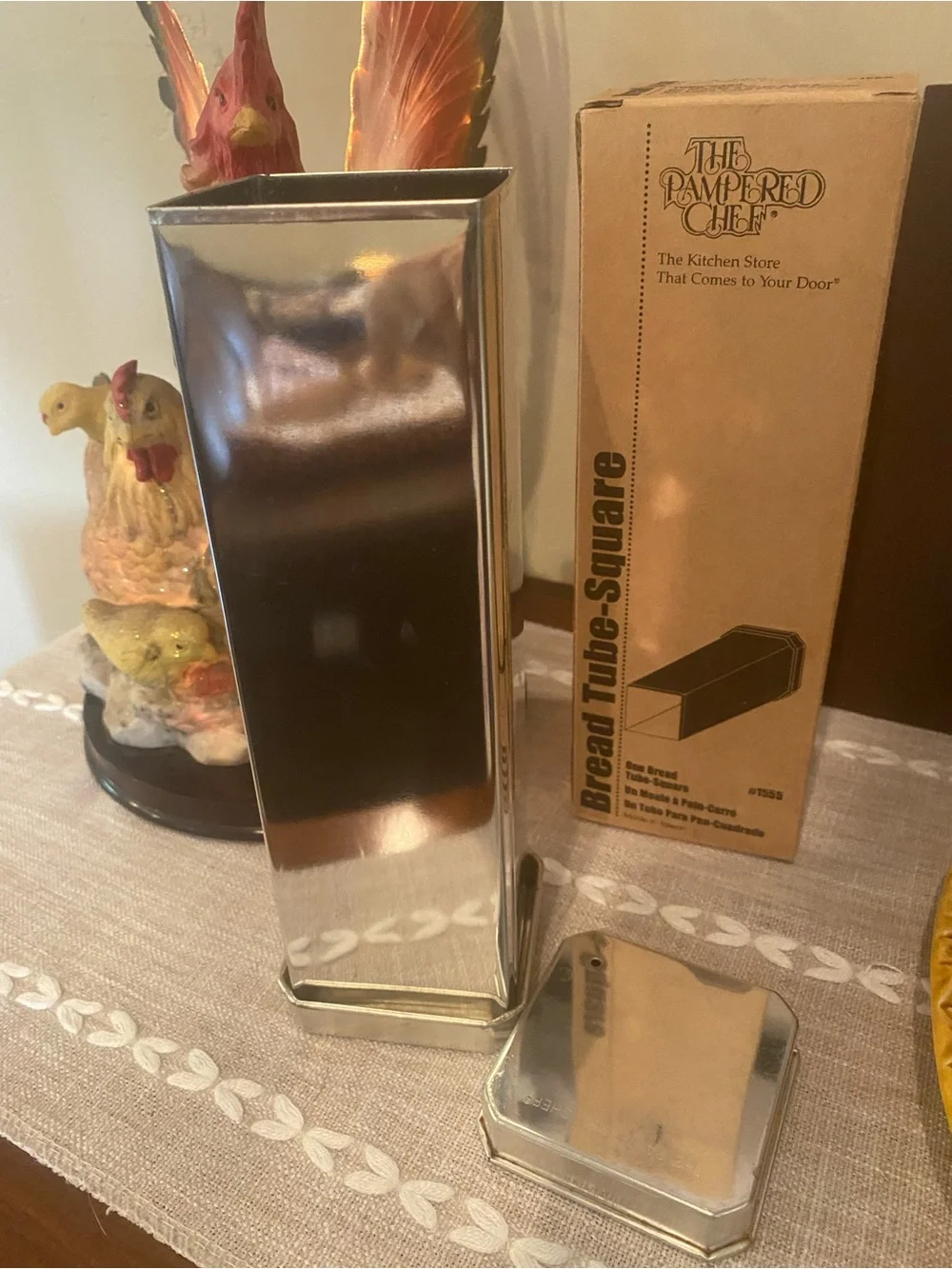 The Pampered Chef Bread Tube-Square